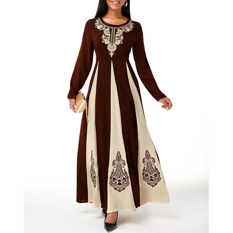 Women Winter Spring Autumn 3D Ruffles Befree Maxi Dress Large Big Sexy Full Long Sleeve Boho Party Elegant Dresses